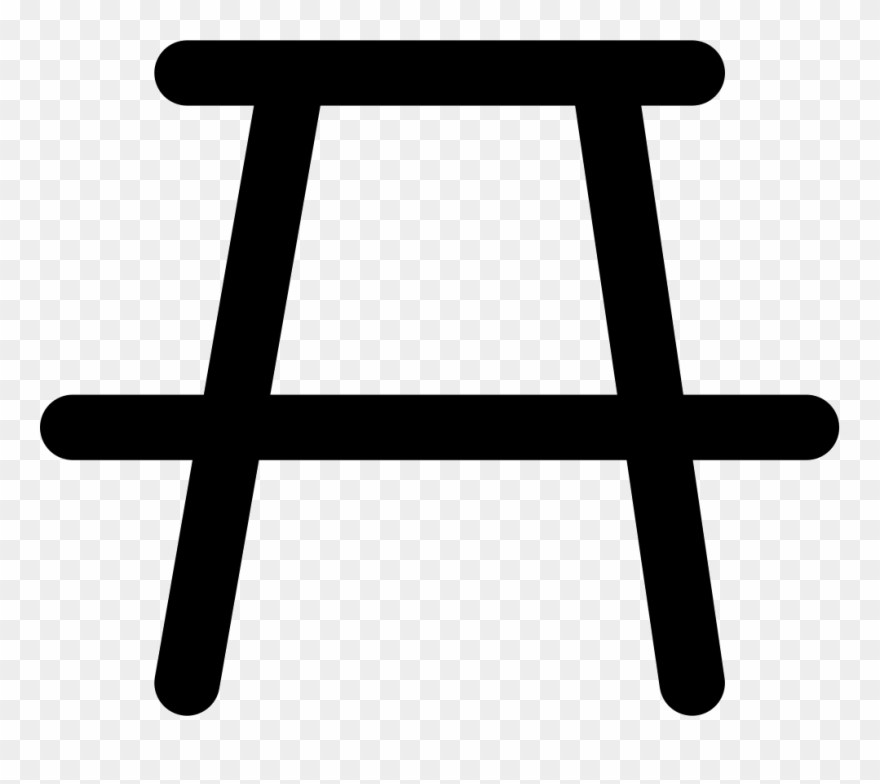 Picnic Table Clipart Svg - Binder Clip Icon - Png Download