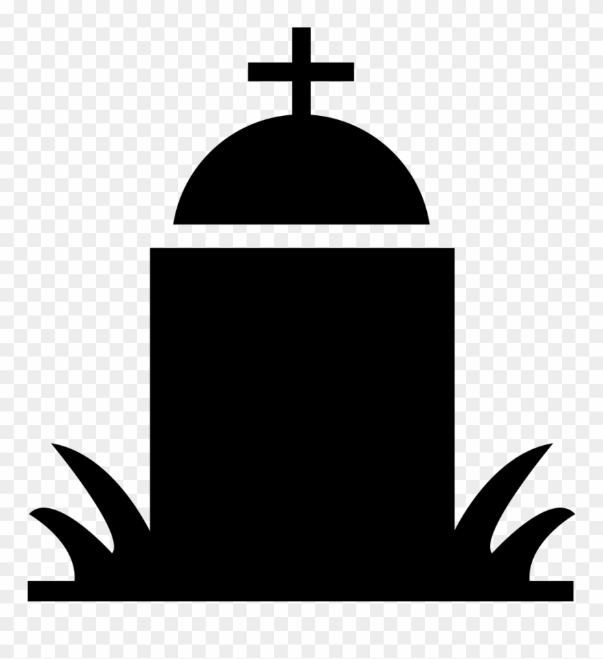 Tombstone Clipart Svg - Png Download