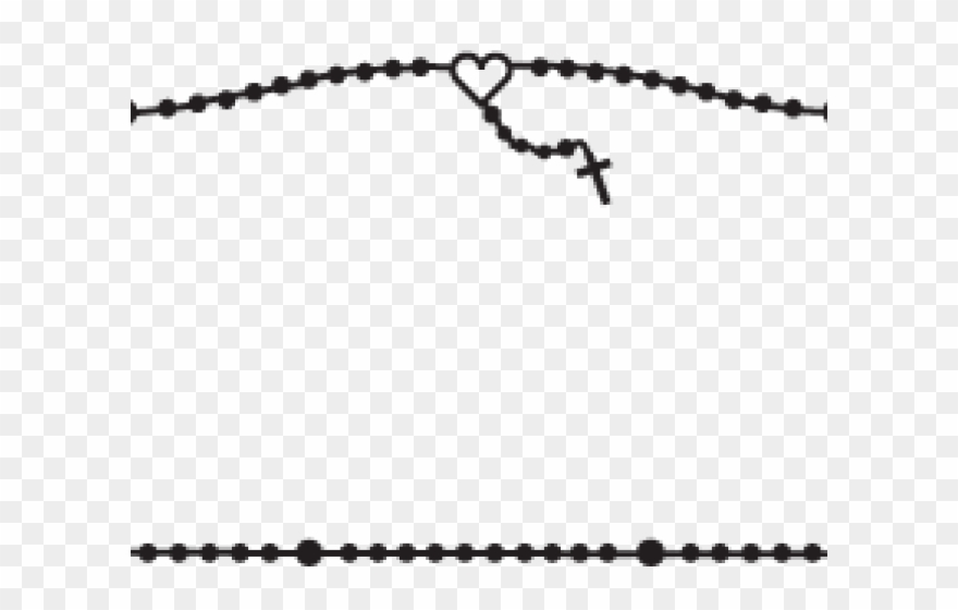 Headstone Clipart Transparent - Catholic Clip Art Borders - Png Download