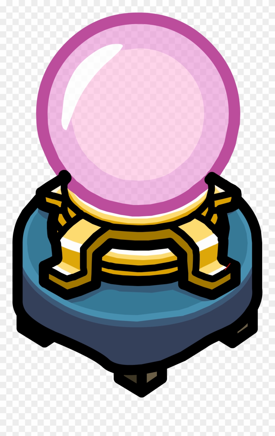 Banner Transparent Stock Graphics Illustrations Free - Magical Crystal Ball Clipart - Png Download