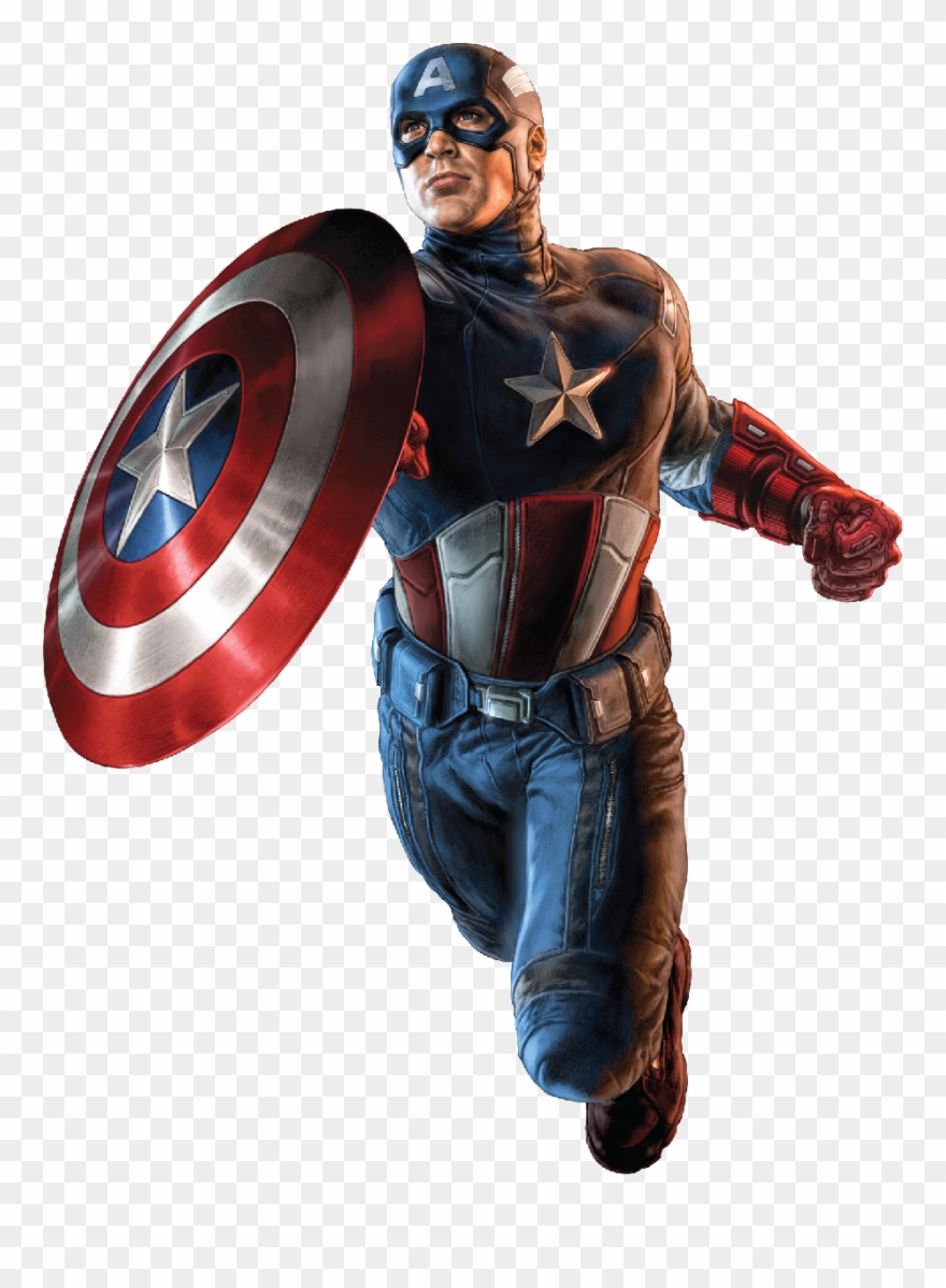Captain America Clipart Table Captain - Captain America Png Transparent Png