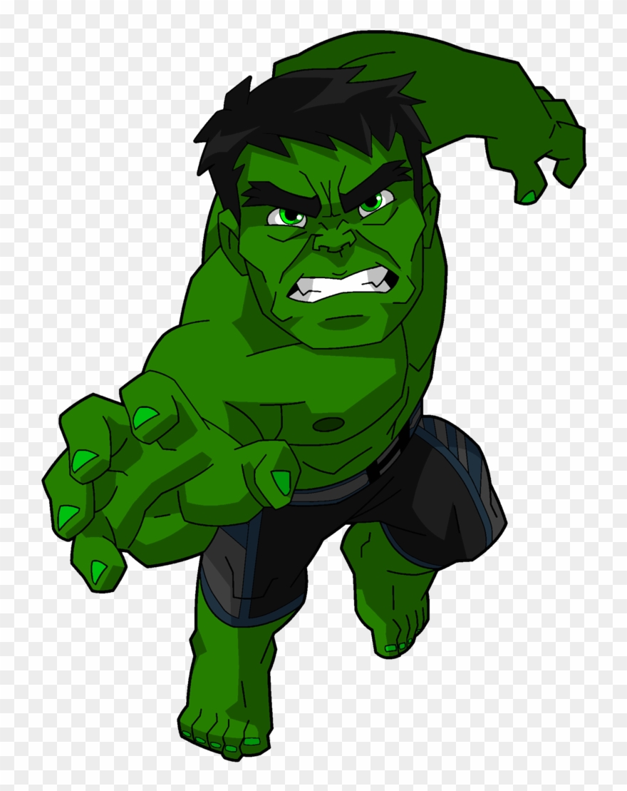 #hulk #clip #art - Hulk Png Cartoon Transparent Png