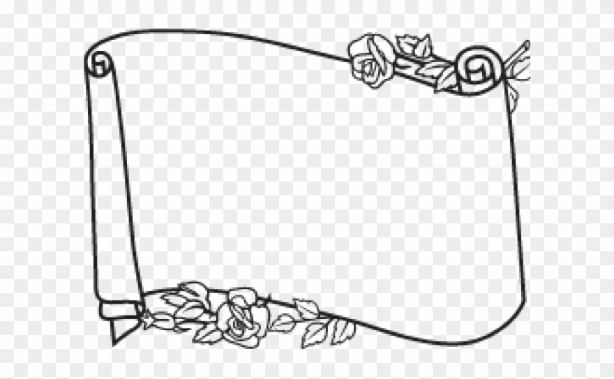 Headstone Clipart Transparent - Scroll Clip Art - Png Download