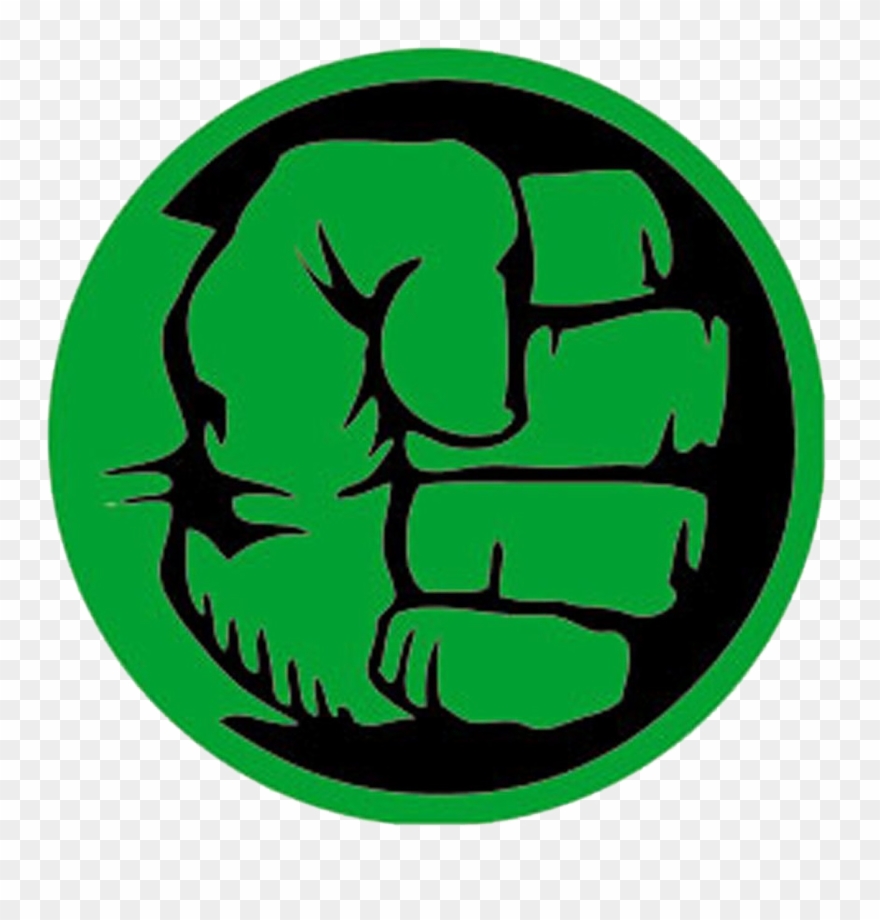Hands Clipart Incredible Hulk - Logo De Hulk Png Transparent Png