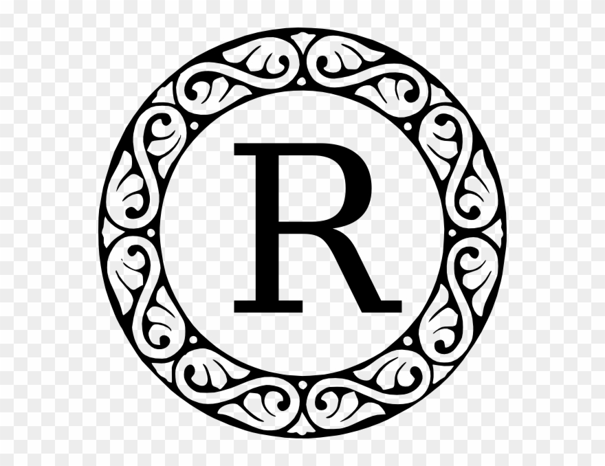 Monogram Letter P Clip Art - Letter E Clip Art - Png Download