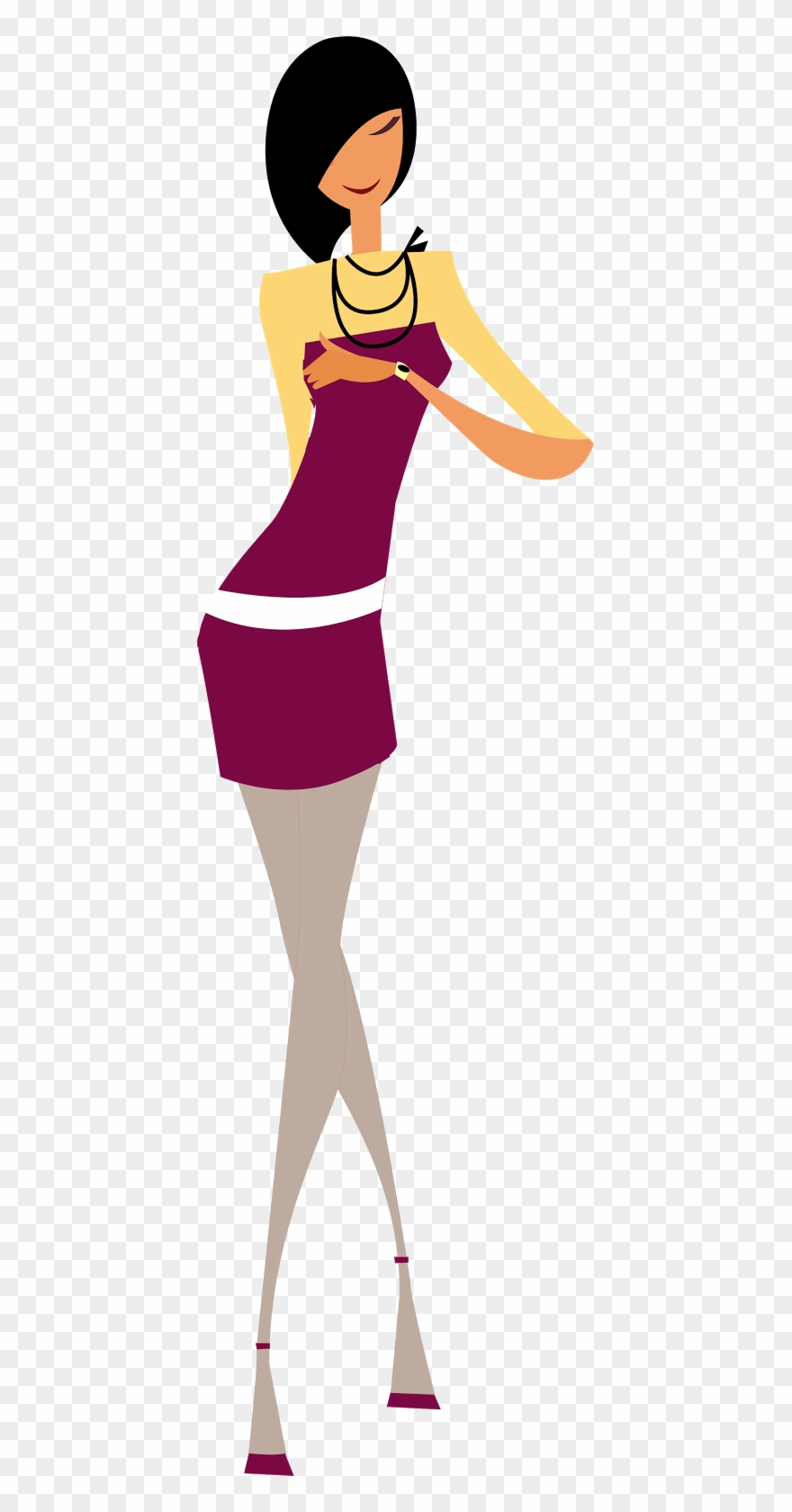 Sticker Cosmetologist Clip Art - Png Download