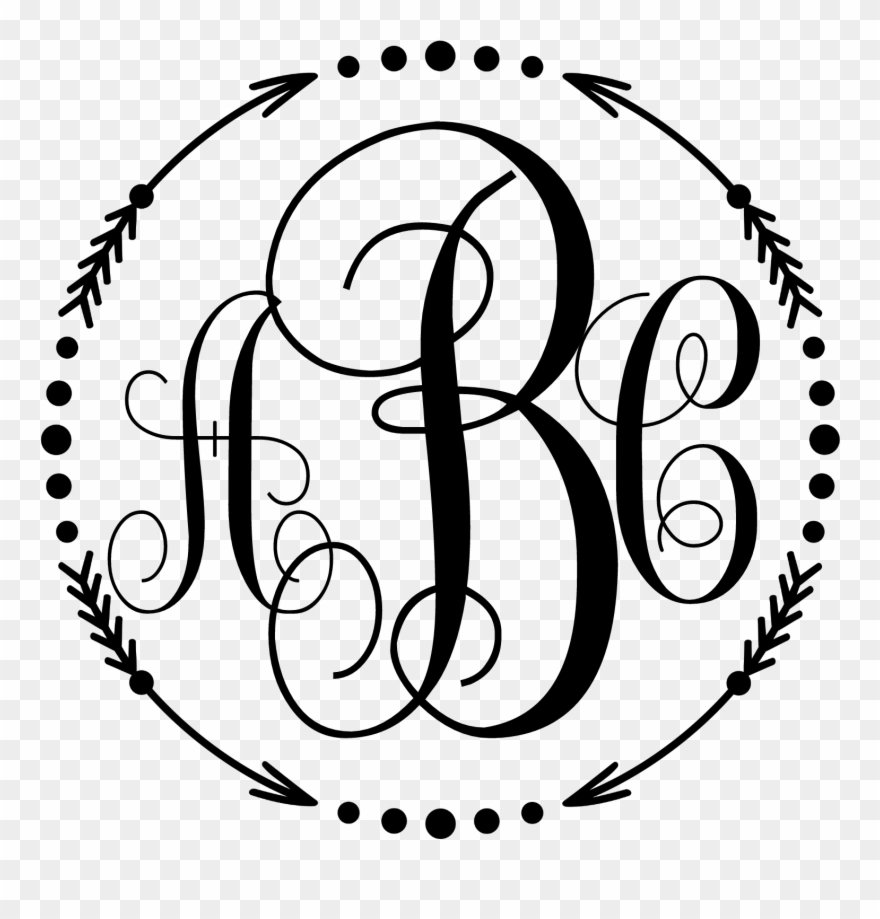 G Drawing Monogram Clip Art Royalty Free Download - Png Download
