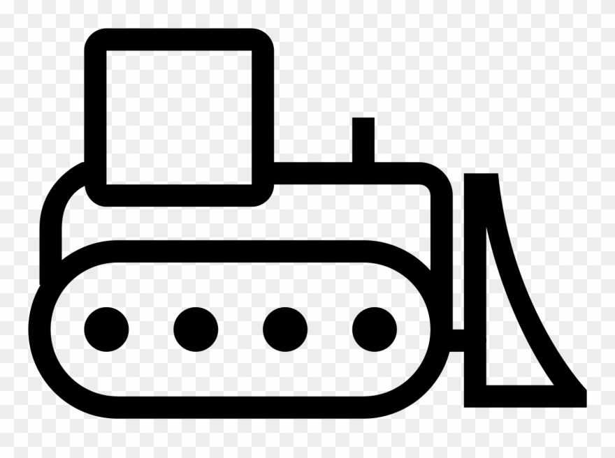 Bulldozer Icon Free Download Clipart Transparent Download - Bulldozer Icon Png