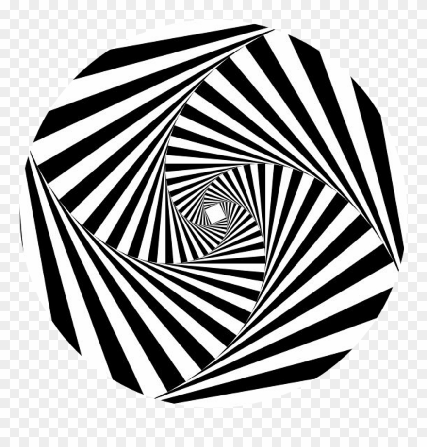 Wine And Cheese Clipart - Optical Illusion Circle Drawing - Png Download