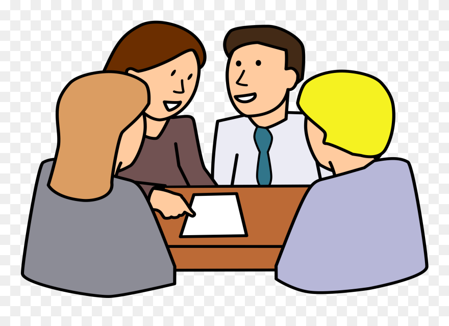 Clip Royalty Free Stock Highschool Council Group Work - Work In Groups Clipart - Png Download