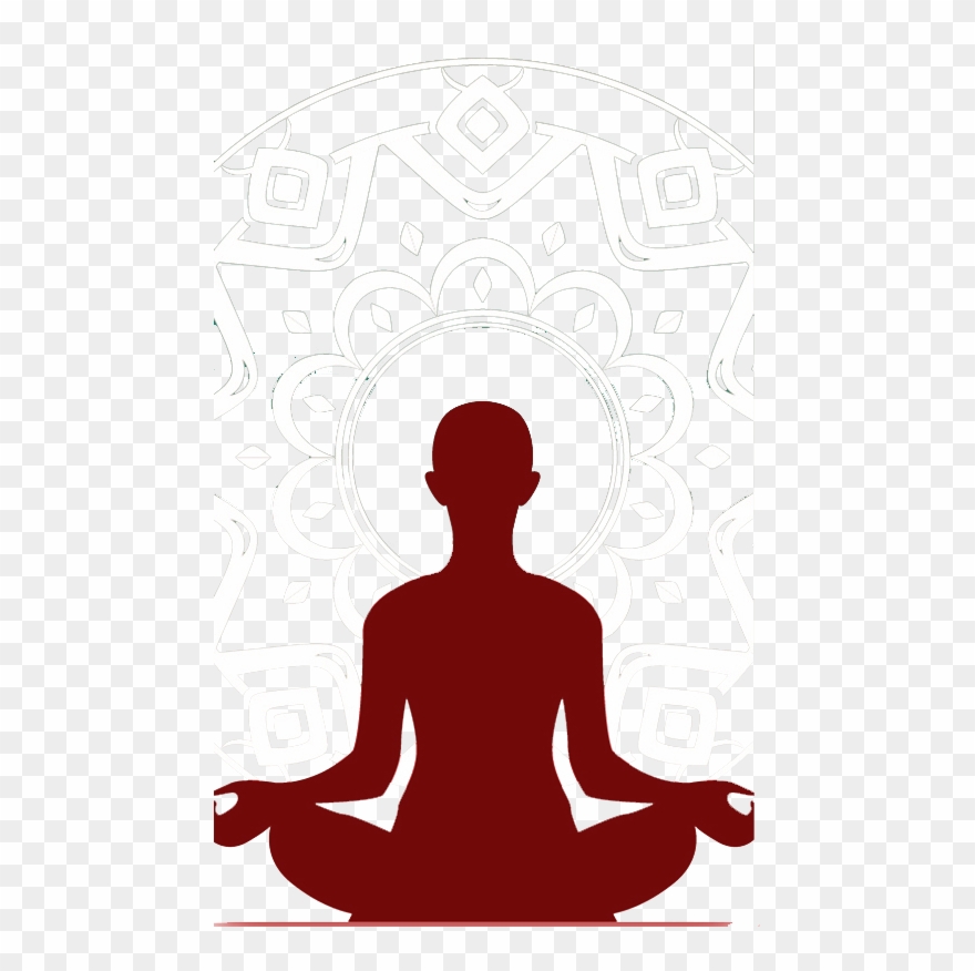 Gymnastics Clipart Yoga Boy - Mindfulness Meditation Silhouette - Png Download