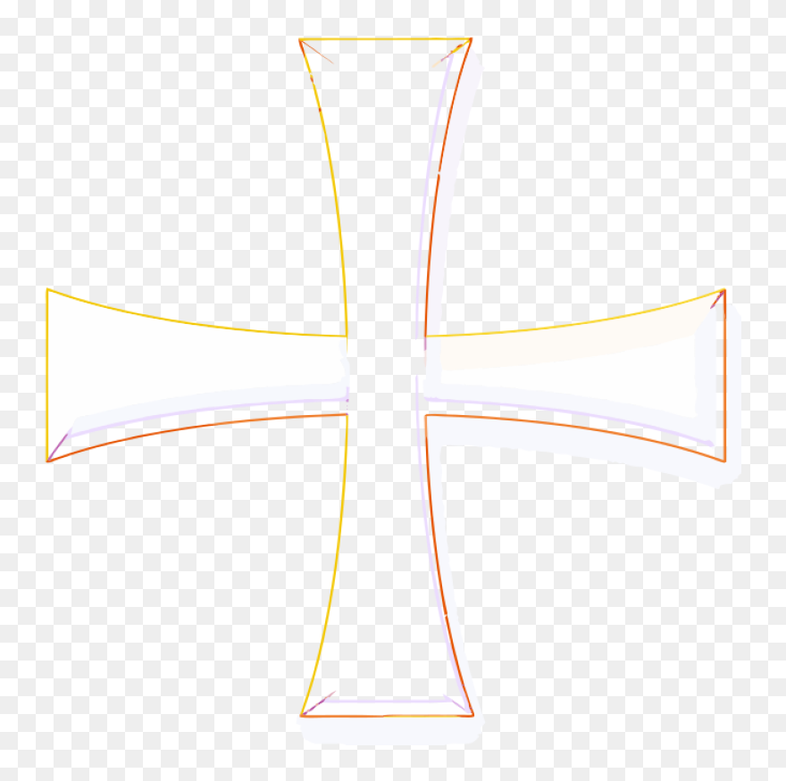 Angelo Gemmi Holy Greek Color Cross Clip Art Free Vector - Clip Art - Png Download