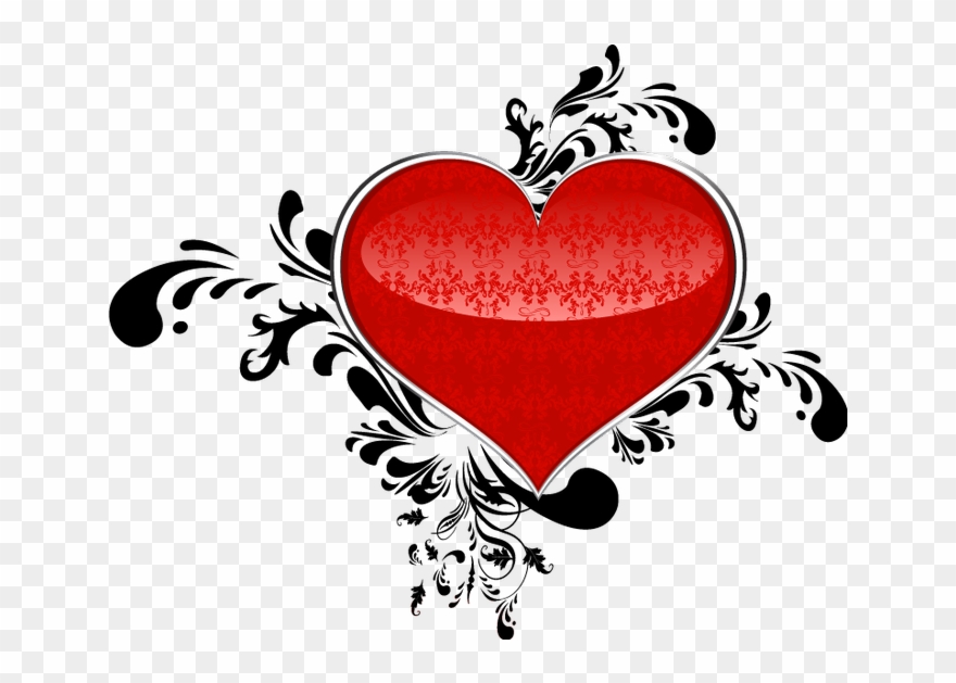 Red Art Heart Png Clipartu200b Gallery Yopriceville Transparent Png