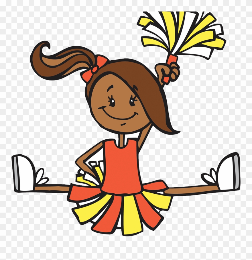 Cartoon Illustration Cheerleaders Transprent Png Free Clipart