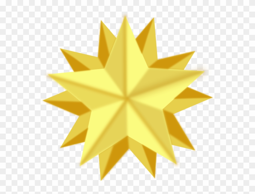 Glowing Star Gif - Big Yellow Star Gif Clipart