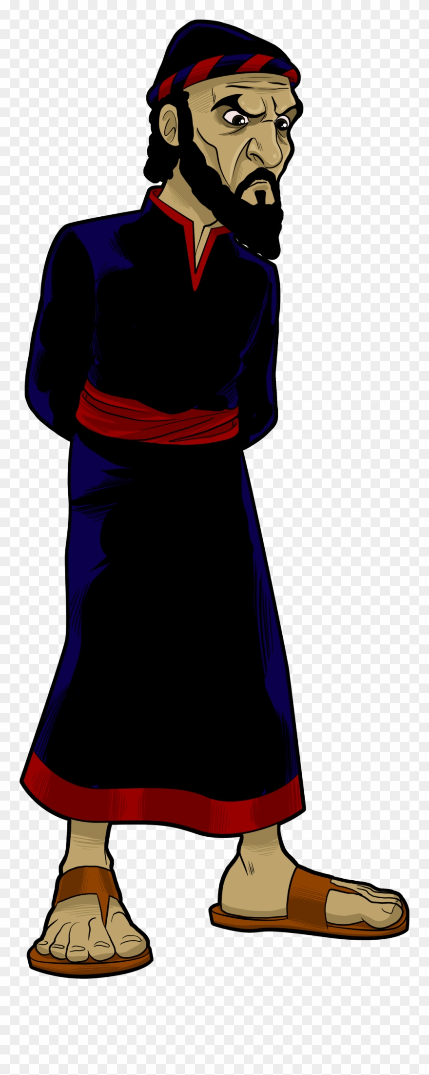 Free Bible Stories Pinterest And Sunday School - Haman Clipart - Png Download