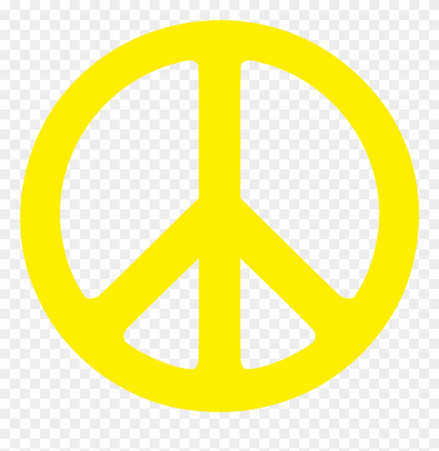 Electronic Arts Clipart Symbols - Neon Green Peace Sign - Png Download