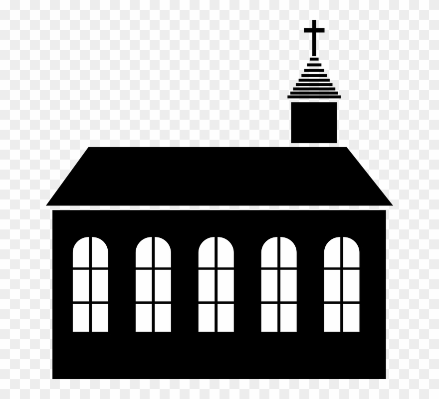 Religion Clipart Church Building - Vektor Gereja Png Transparent Png
