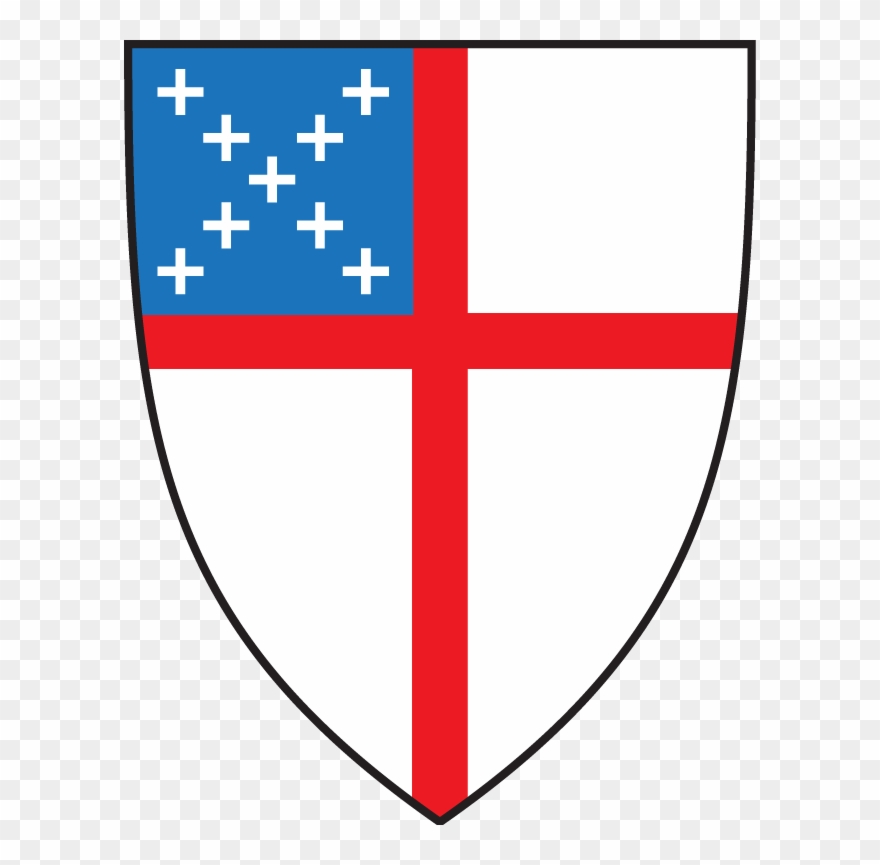 Christian Clipart Shield - Episcopal Church Shield - Png Download