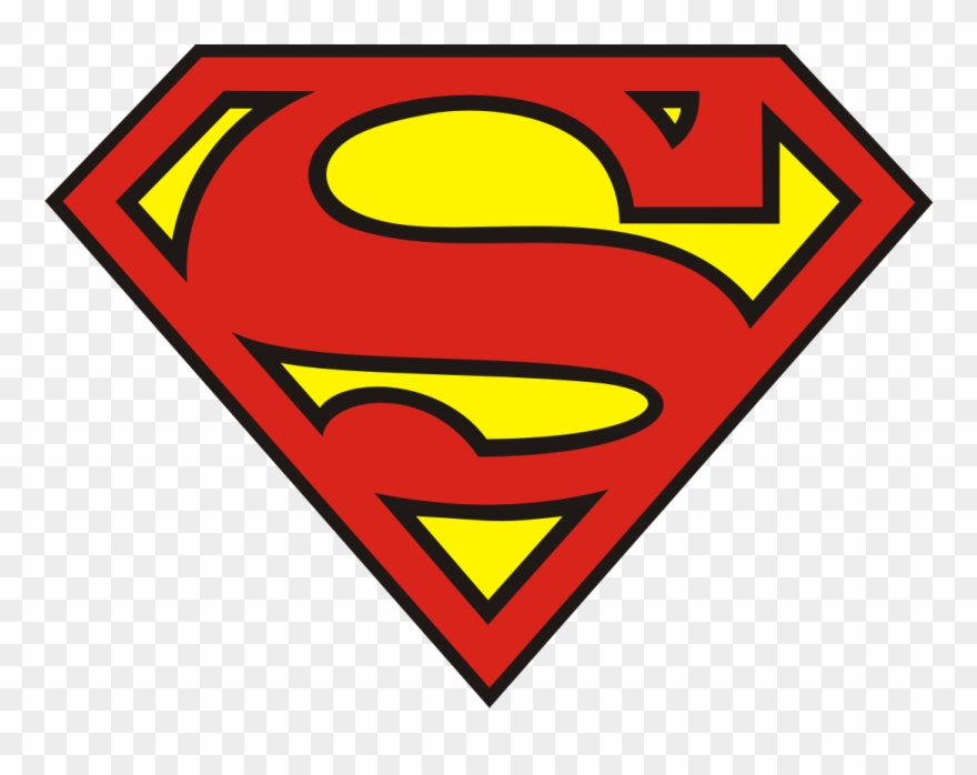 Superman Clipart, Logo Superman, Superhero Clipart, - Vector Superman Logo Png Transparent Png