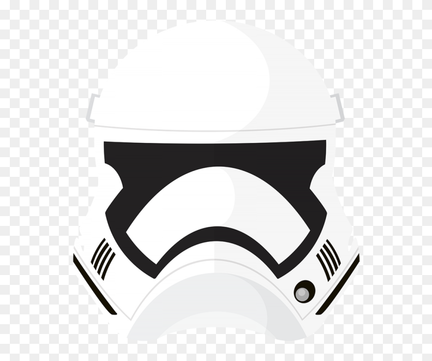 Stormtrooper Helmet Clipart - Png Download