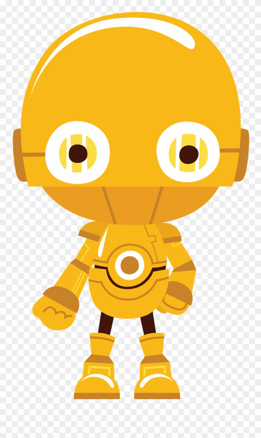 Star Wars Chewbacca Mini - Cute Star Wars Clipart - Png Download