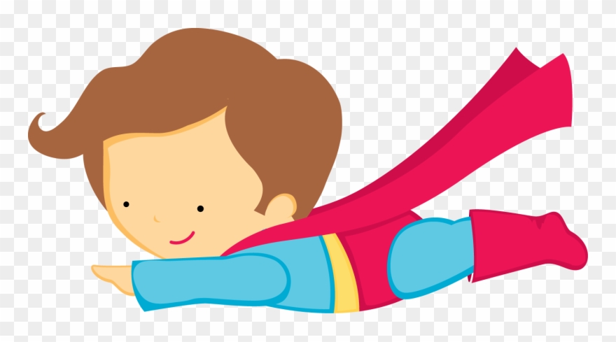Baby Superheroes Clipart - Transparent Superhero Clipart Png