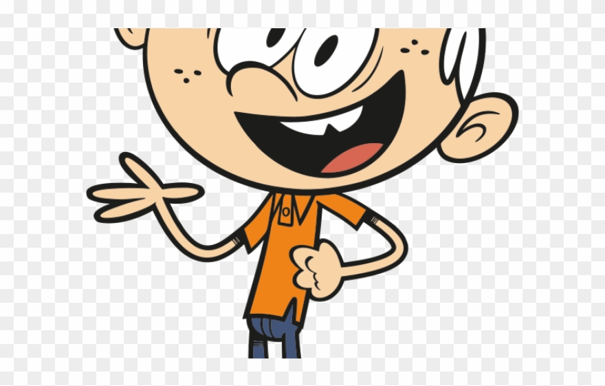 Lincoln Clipart Loud - Lincoln Loud House Cartoon - Png Download