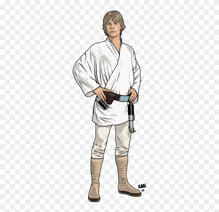 Luke Skywalker Cliparts - Luke Skywalker Transparent Background - Png Download