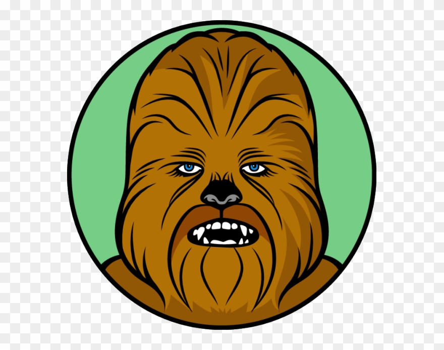 Star Wars Chewbacca Vector Clipart