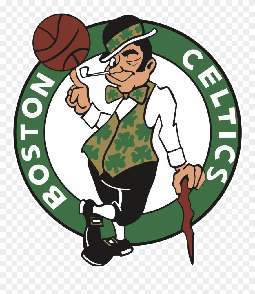 Logo Interesting History Of Clip Art Black And White - Boston Celtics Logo 2018 - Png Download