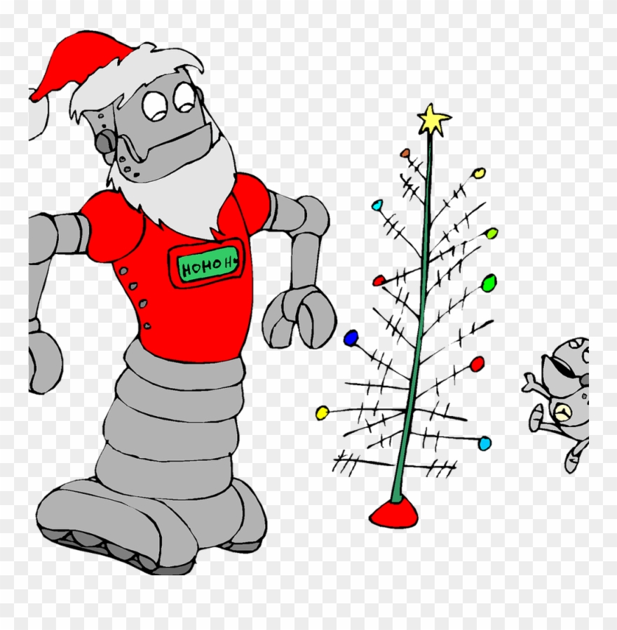 February Clipart Happy New - Santa Claus - Png Download