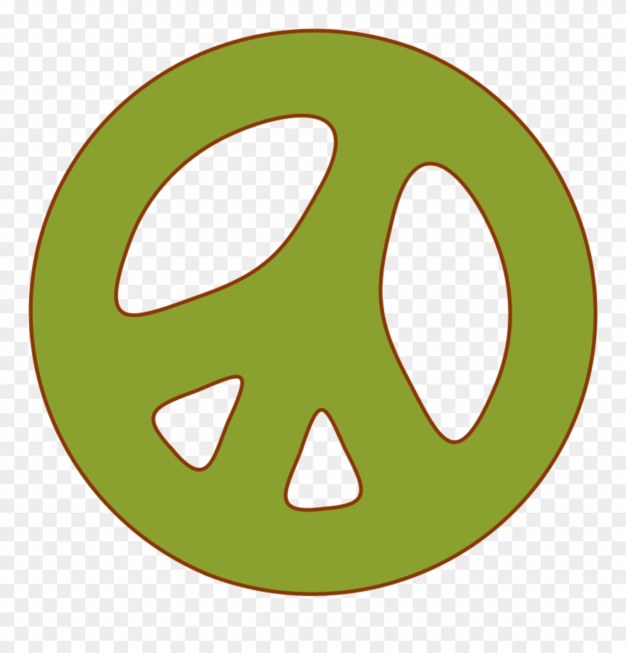 Peace Symbol Png - Png Peace Sign Cartoon Clipart