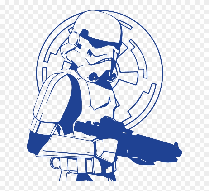 Stormtrooper Cuerpo Star - Stormtrooper Clipart