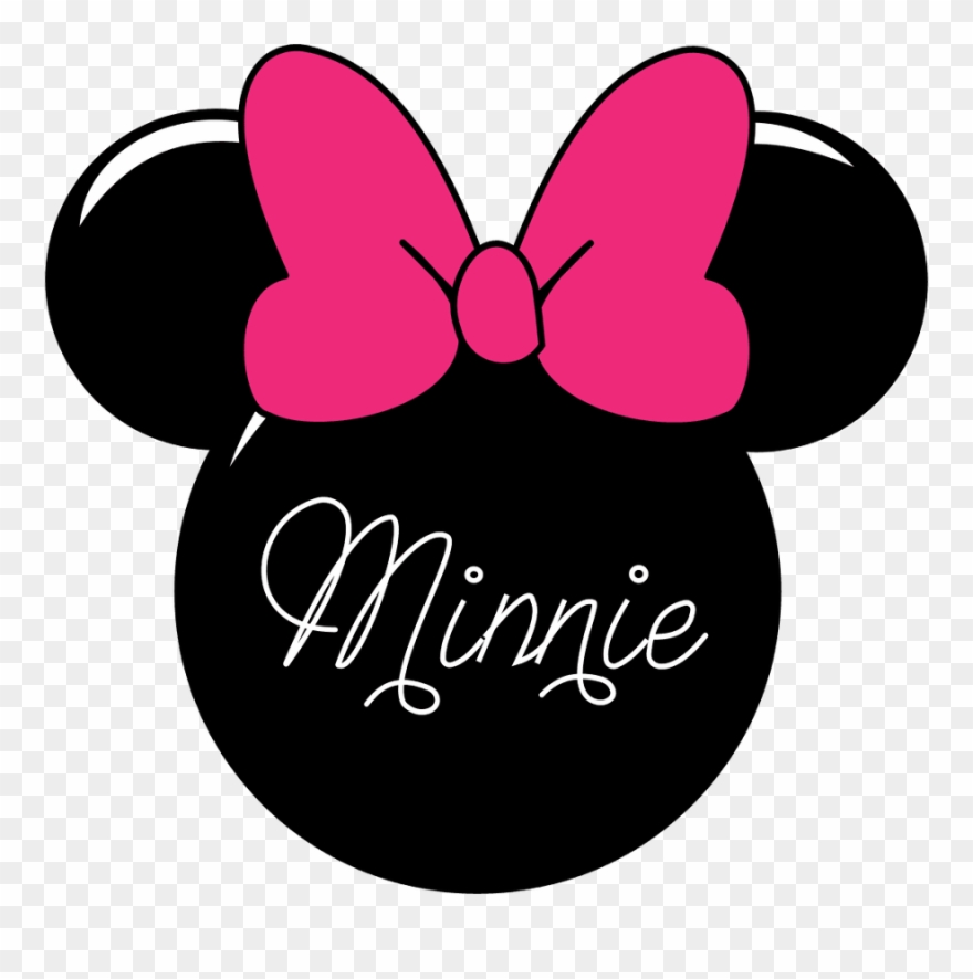 Minnie Mouse Silhouette Clip Art - Minnie Mouse Head Png Transparent Png