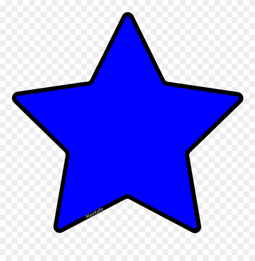 Free Download Clip Art On Library Img - Blue Star Clipart - Png Download