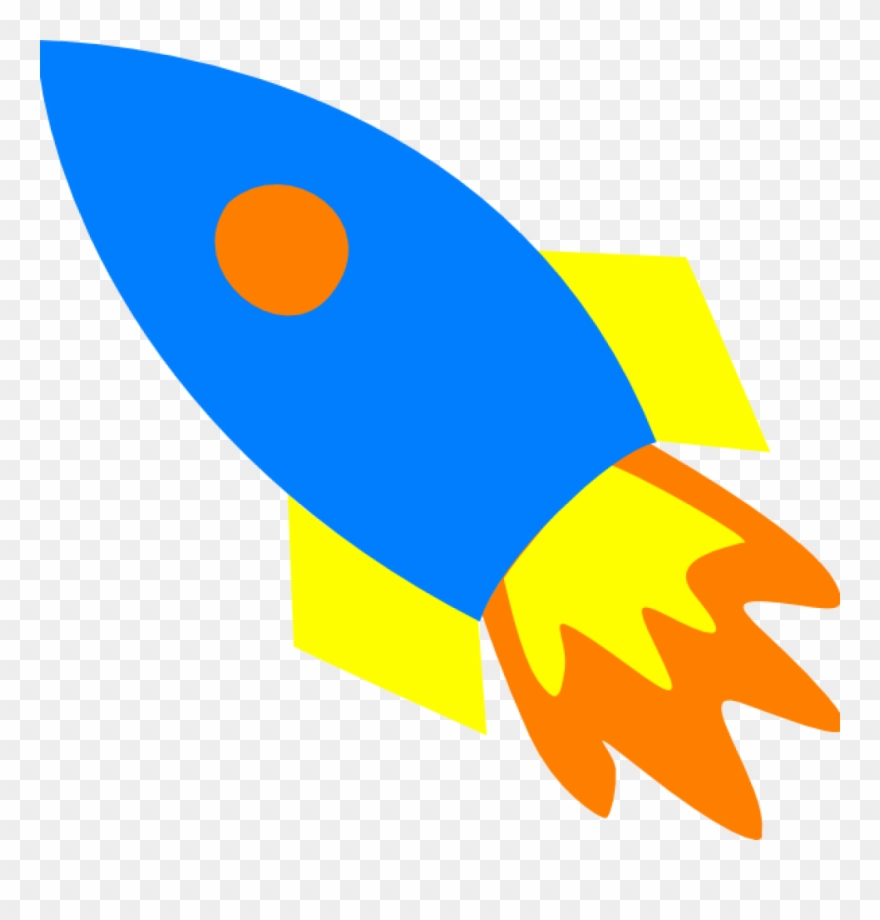 Rocket Clipart For Free - Transparent Background Rocket Clip Art - Png Download