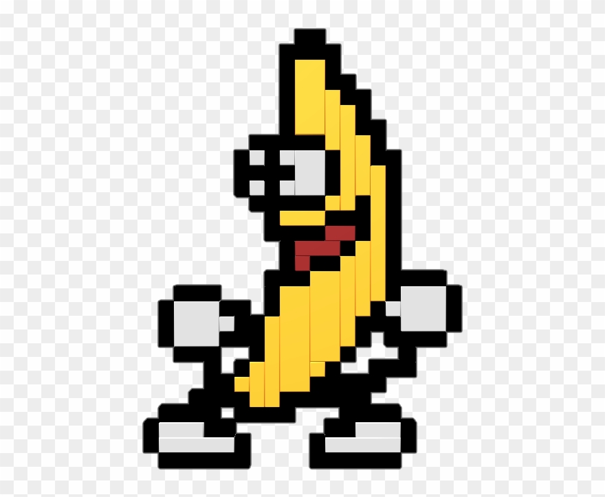 Pixel Art - It's Peanut Butter Jelly Time Clipart