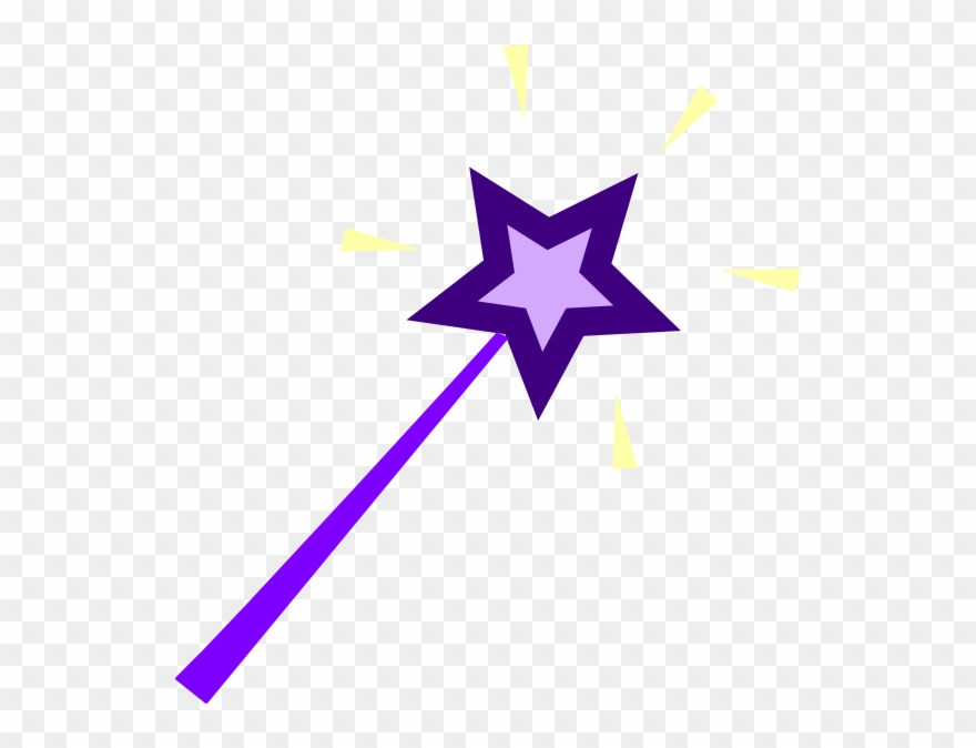 Princess - Fairy Wand Clip Art - Png Download