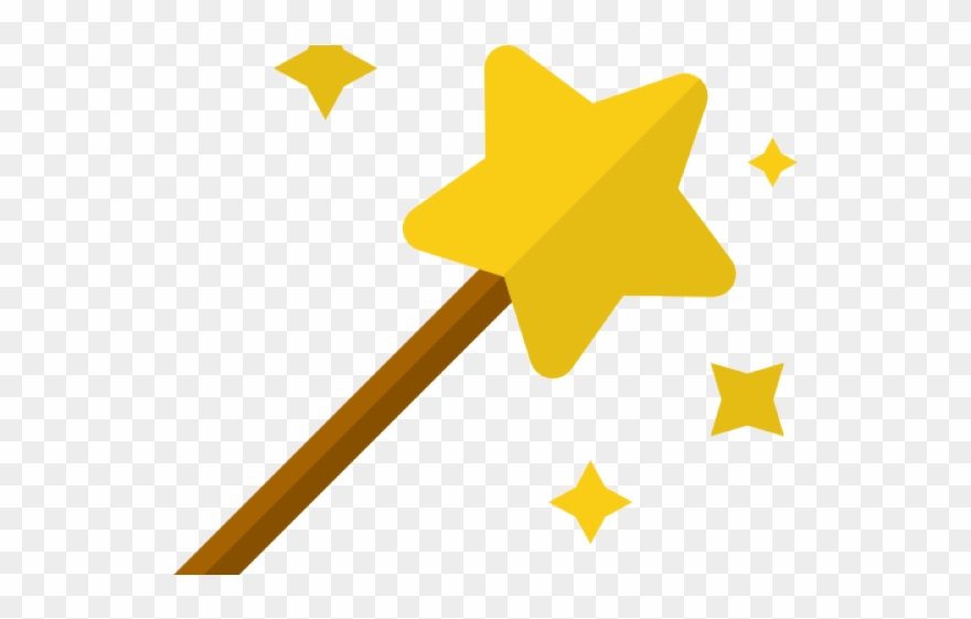 Magical Clipart Magic Stick - Png Download