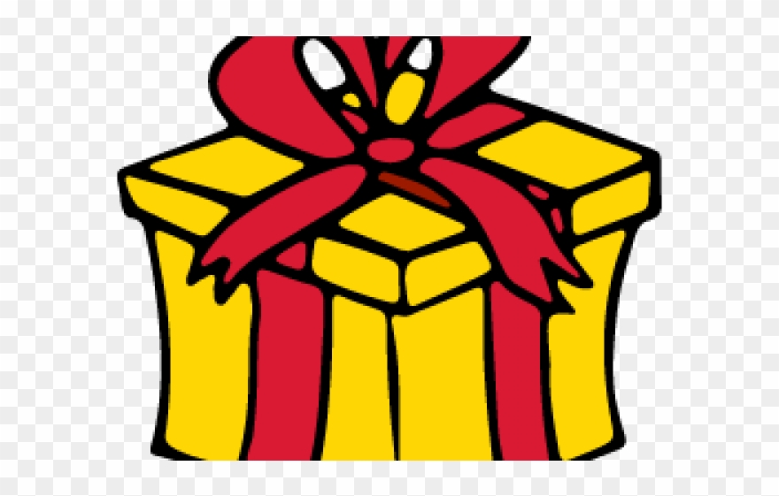 Birthday Present Clipart Door Prize - Png Download