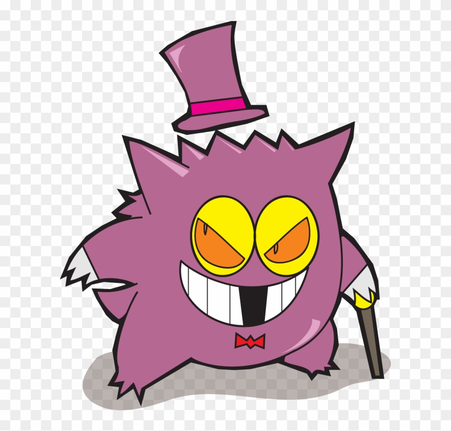 Super Jail Gengar Clipart
