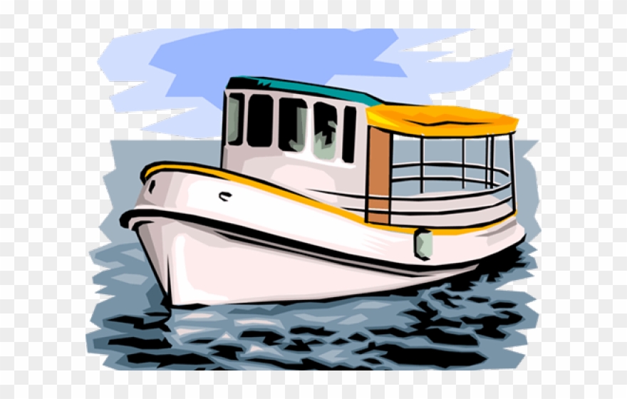 Tugboat Clipart Commercial Fishing Boat - Png Download
