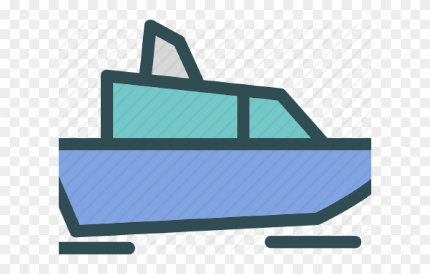 Yacht Clipart Colorful Boat - Png Download