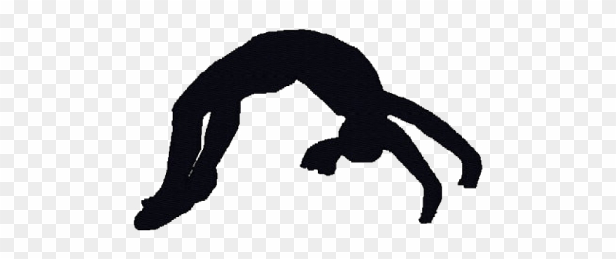 Gymnastics Clipart Back Handspring - Png Download