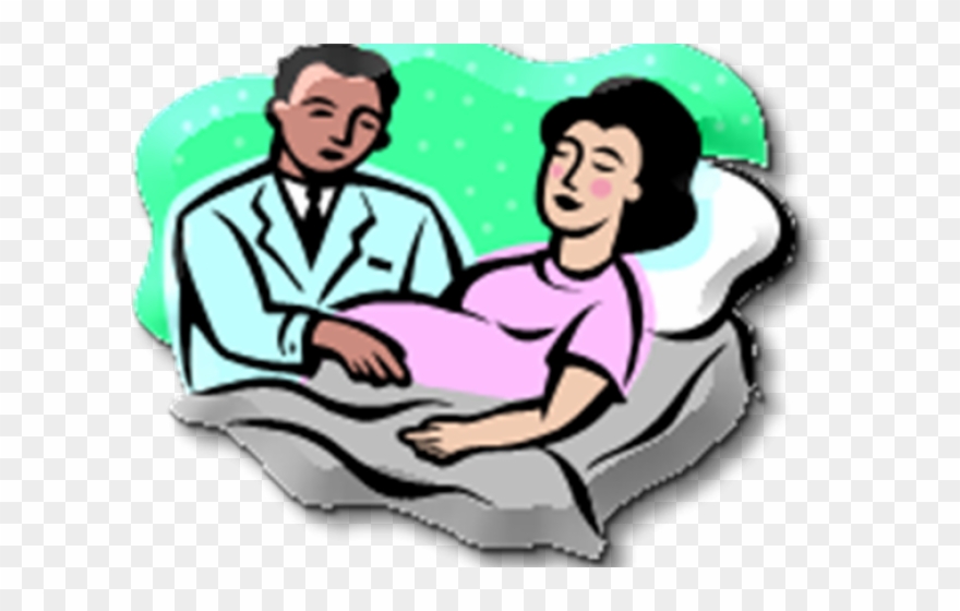 Birth Clipart Labor Delivery Nurse - Png Download
