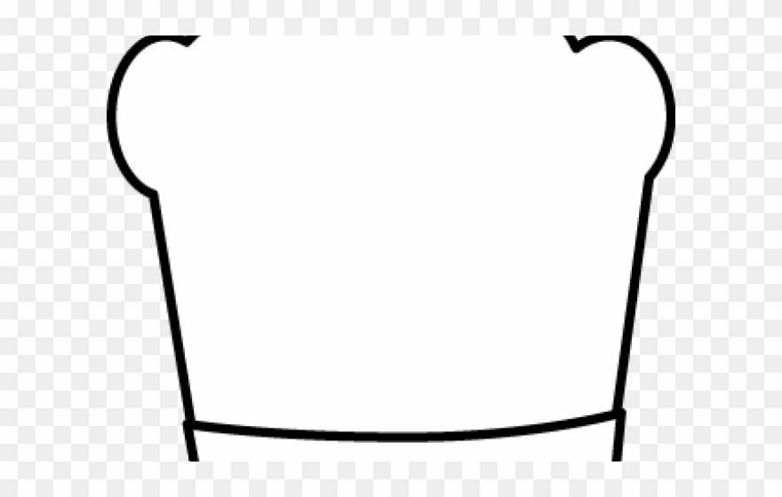 Line Art Clipart Chef - Png Download