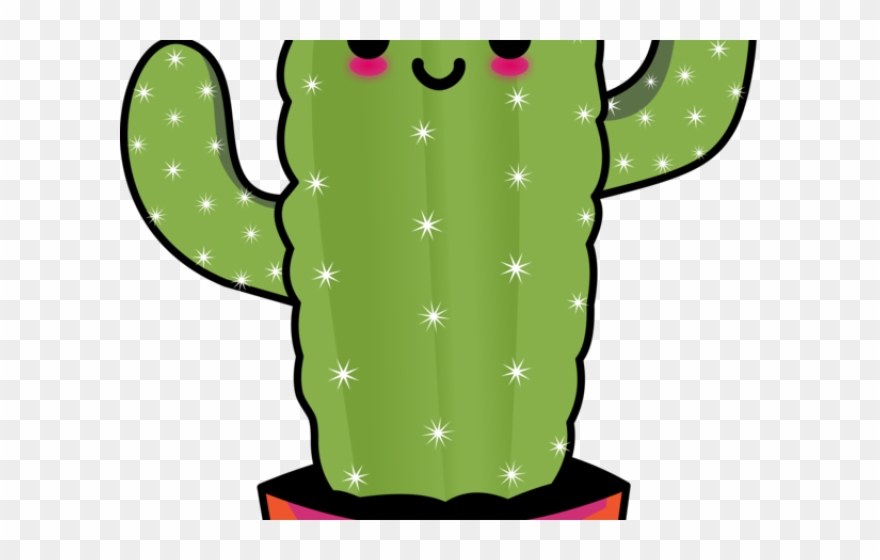 Cactus Clipart Kawaii - Png Download