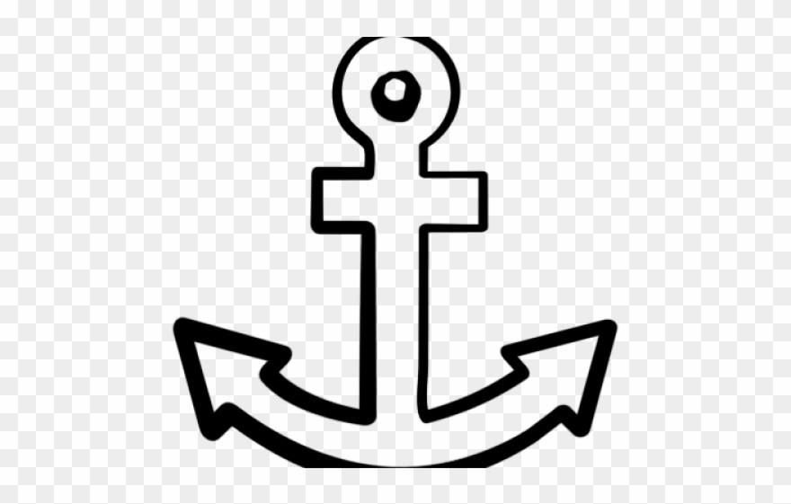 Anchor Clipart Cross - Png Download