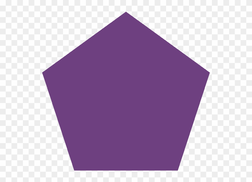 Download Hd Pentagono Violeta Clipart